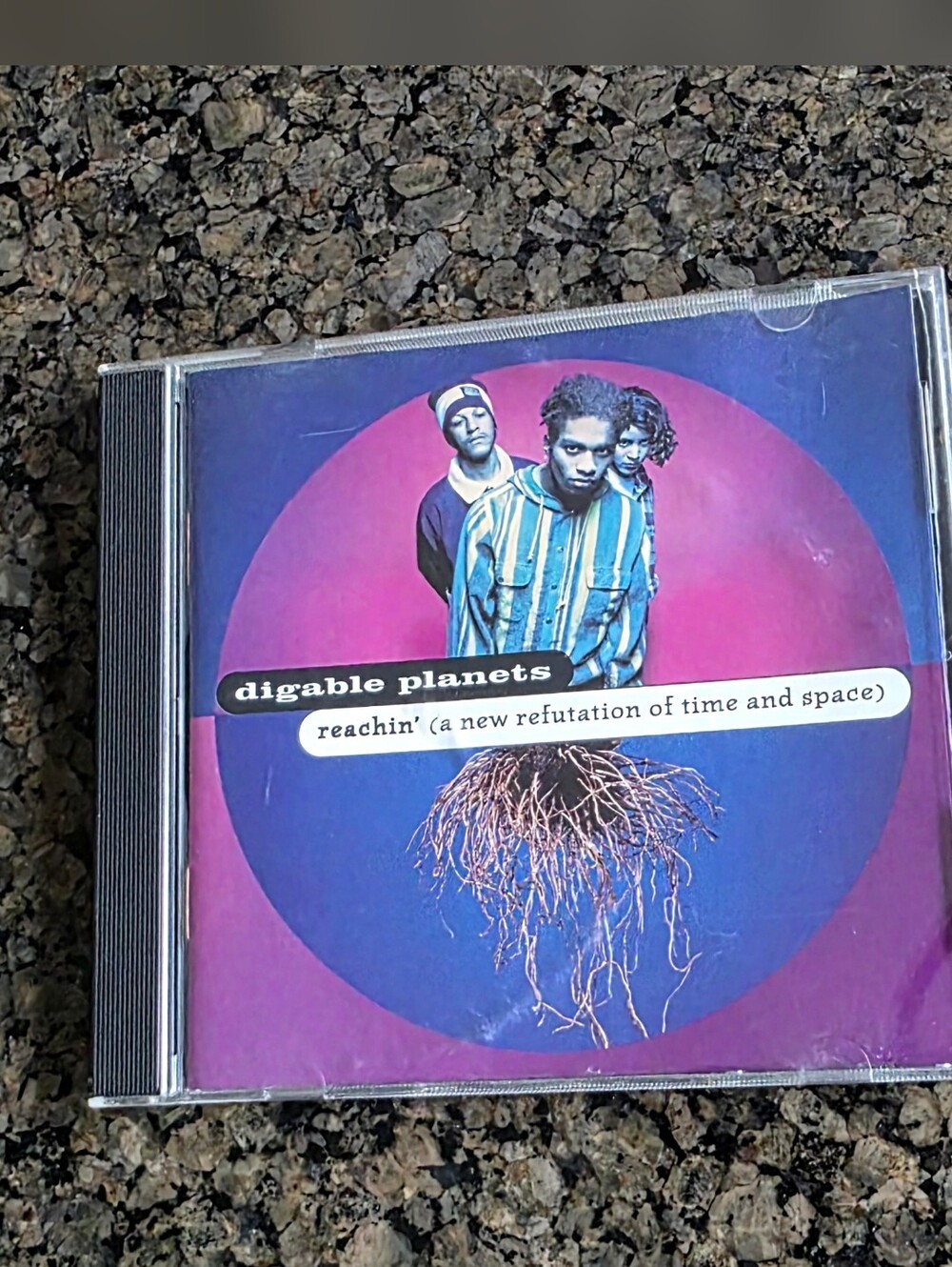 Digable Planets - Reachin' A New Refutation Of Time & Space E2-27758 90s vintage